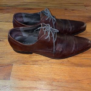 Spring brown shoes